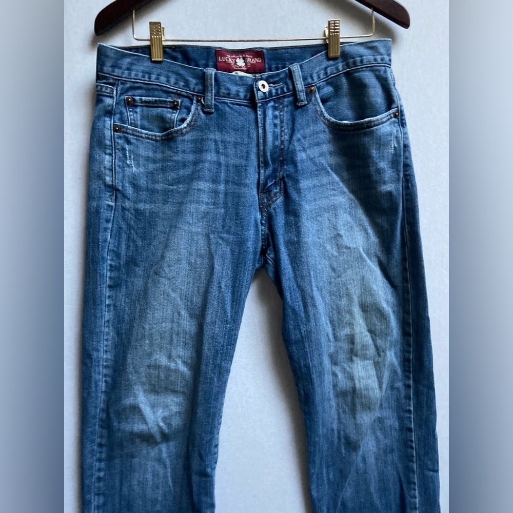 Lucky Brand 361 Vintage Straight Leg Jeans Medium Wash Men’s Sz 32 - Picture 5 of 15